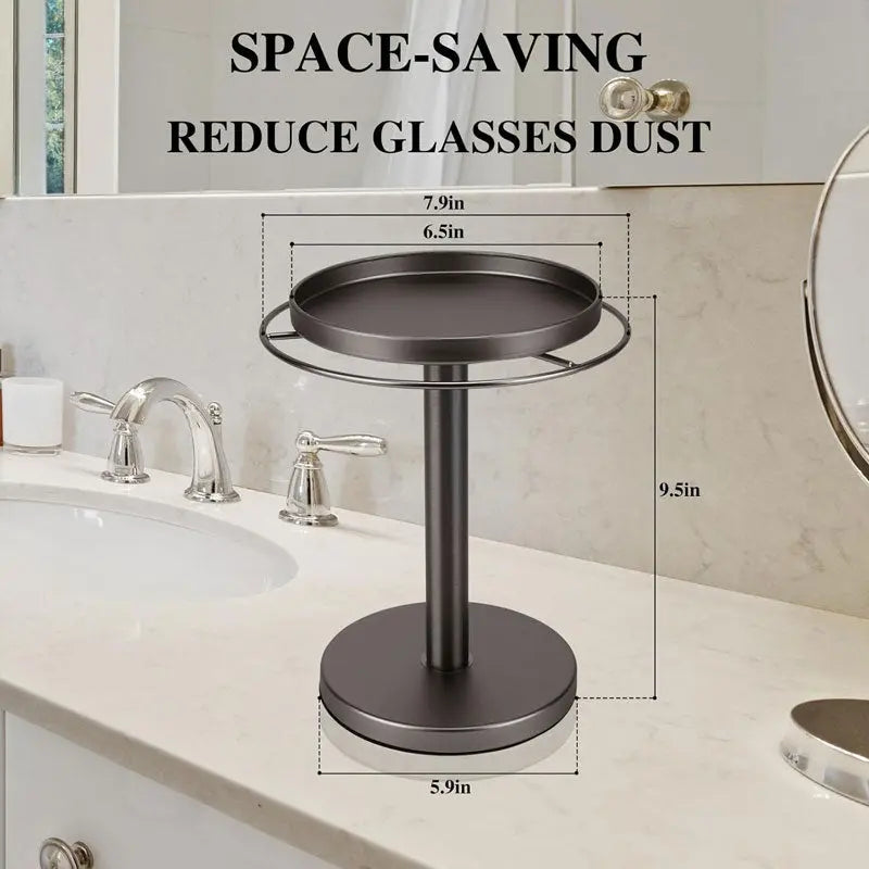 Maliben | 360° Redatable Glasses Stand – Stylish Organizer For Glasses & Accessories