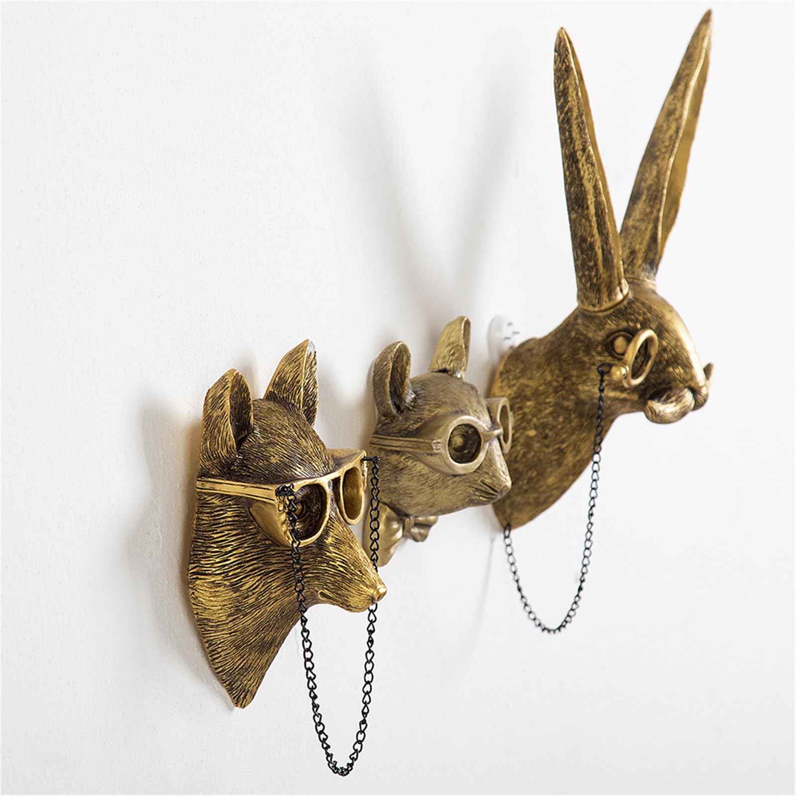 Maliben | Elegant Animal Head Wall Sculptures