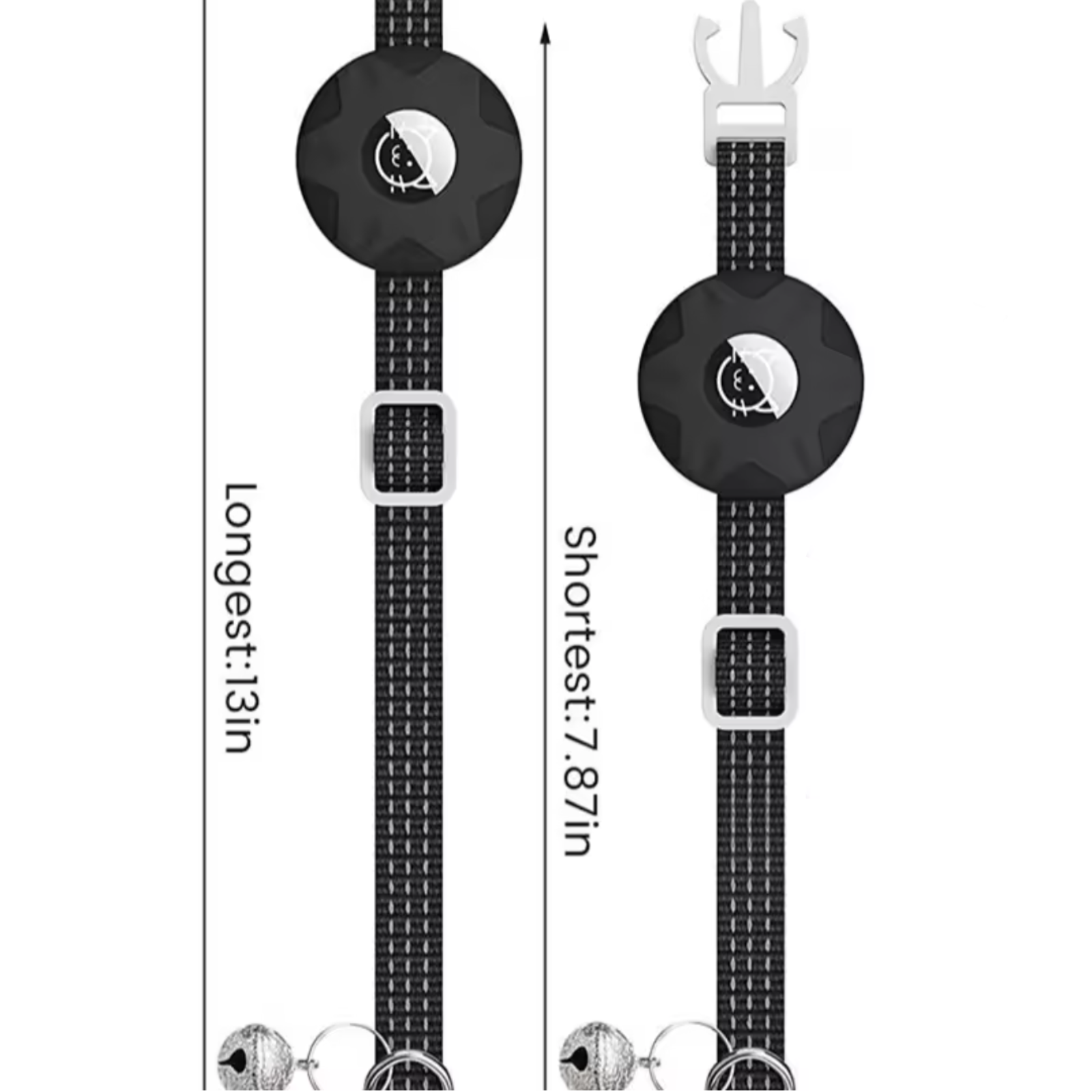 Maliben | Pet Safety Set – Smart Dog and Cat Tracker with Reflective Collar