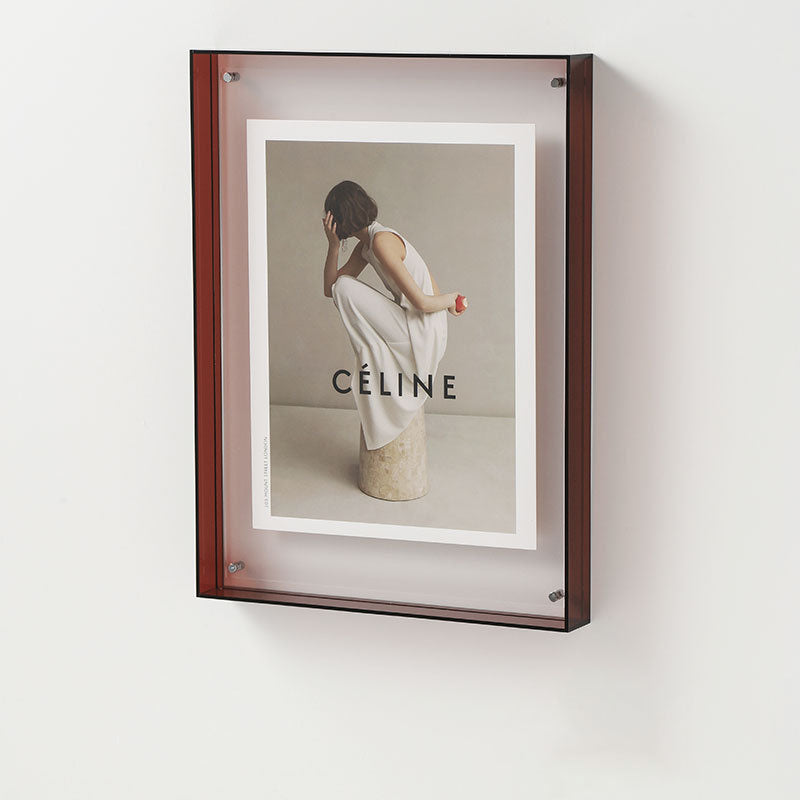 Acrylic Photo Frame Platform Light Luxury High Sense Transparent Display Frame