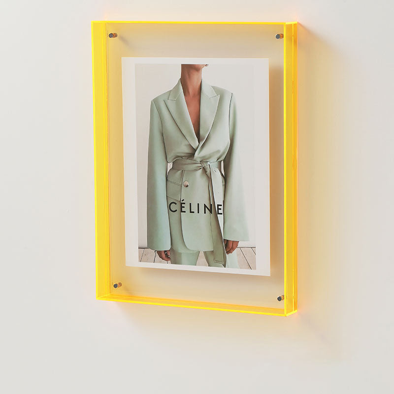 Acrylic Photo Frame Platform Light Luxury High Sense Transparent Display Frame