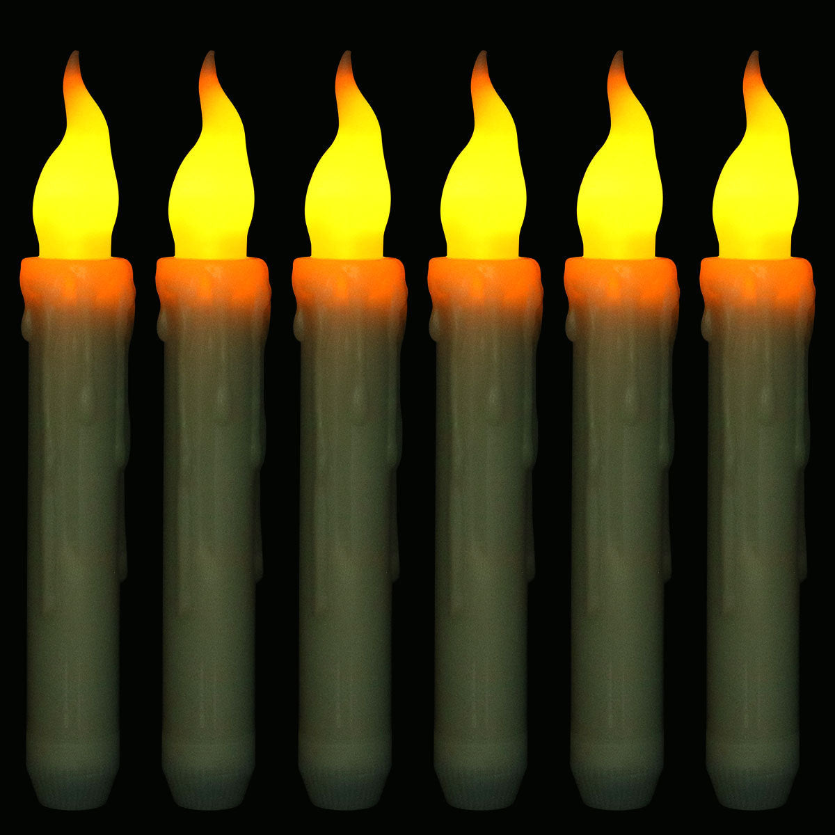 Magic Wand Led Electronic Candle Light Halloween Christmas Decoration Tears Candle Long Rod Rod Wax