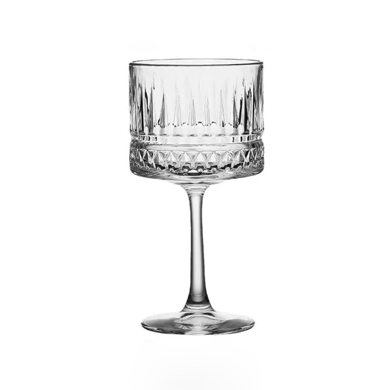 Ailixiya Cocktail Goblet Court Carved Bartender Goblet Classical Martini Goblet Champagne Goblet