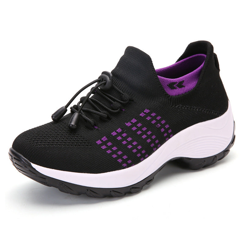 Women's Flyknit Mesh Athletic Shoes