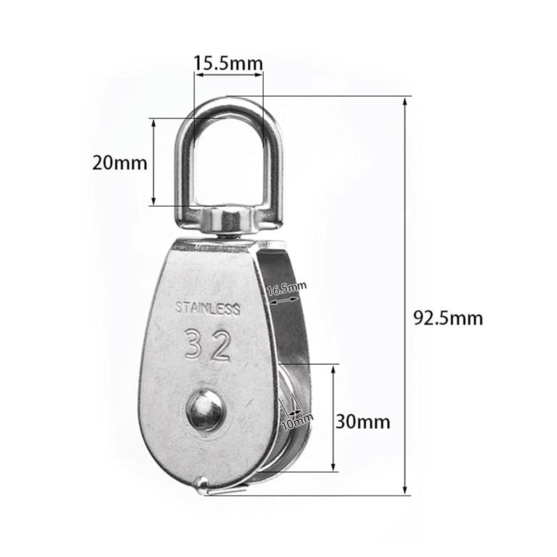 Maliben | Stainless Steel Swivel Pulley