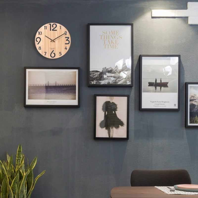 Maliben | 3D Wall Clock Made of Wood