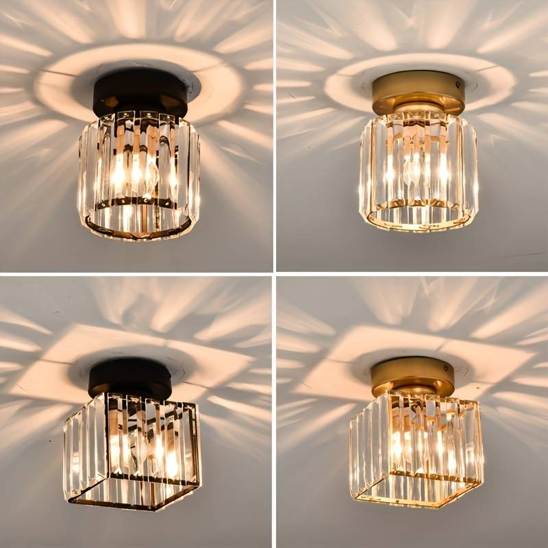 Maliben | Crystal Glass Ceiling Light For Modern Interiors