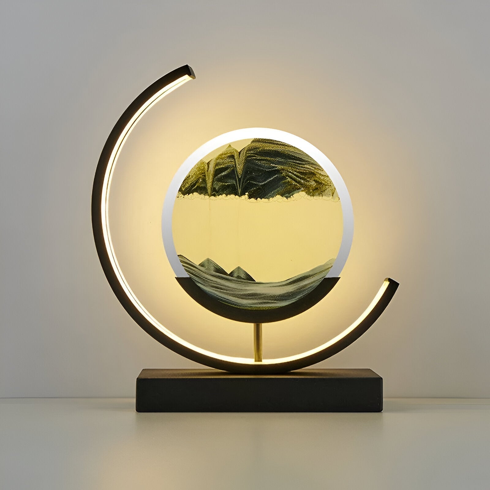 Maliben | Sand Glow Sand Lamp With Dimmable Remote Control