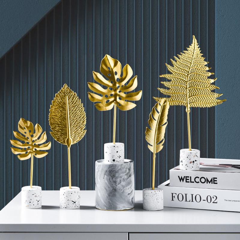 Maliben | Golden Leaves Ornaments