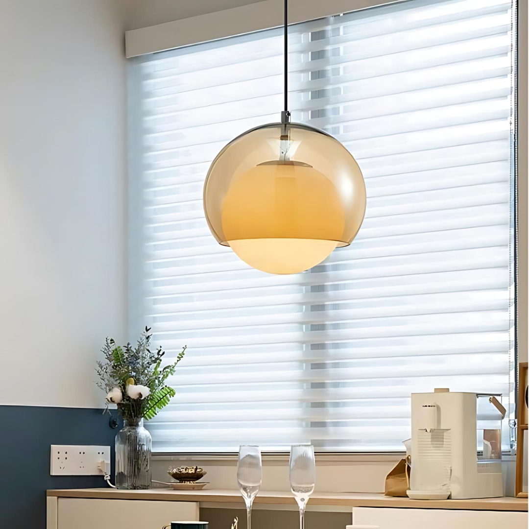 Maliben | Retro Glass Pendant Lamp