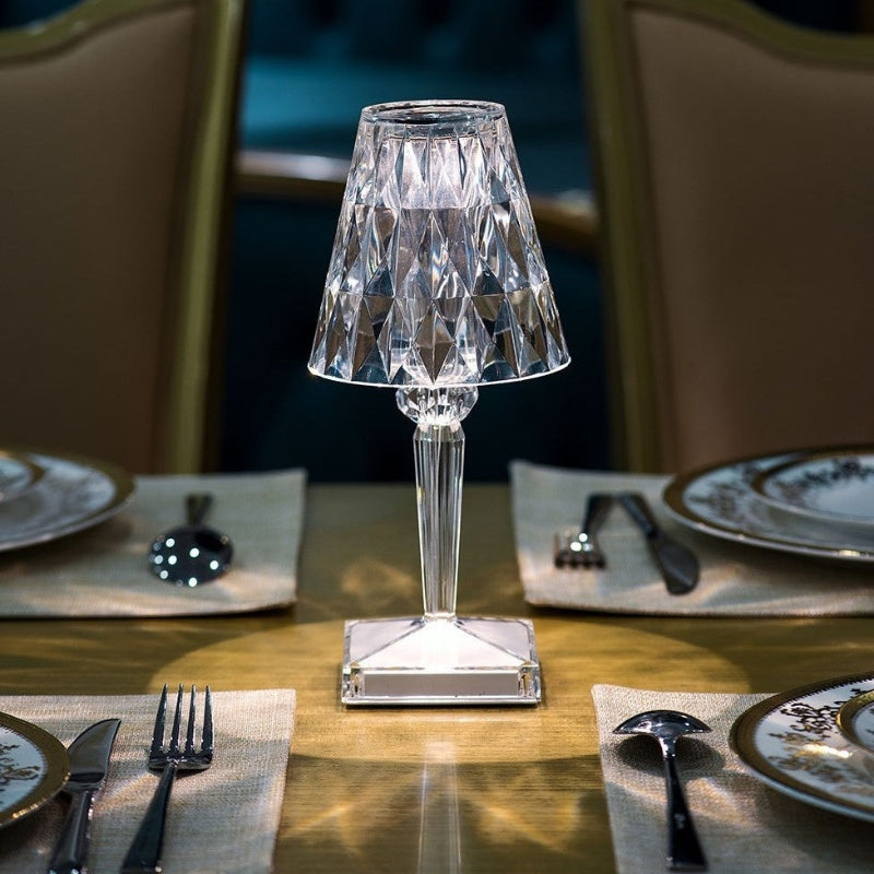 Maliben | Crystal Table Lamp With Touch Control - Lumecrystal