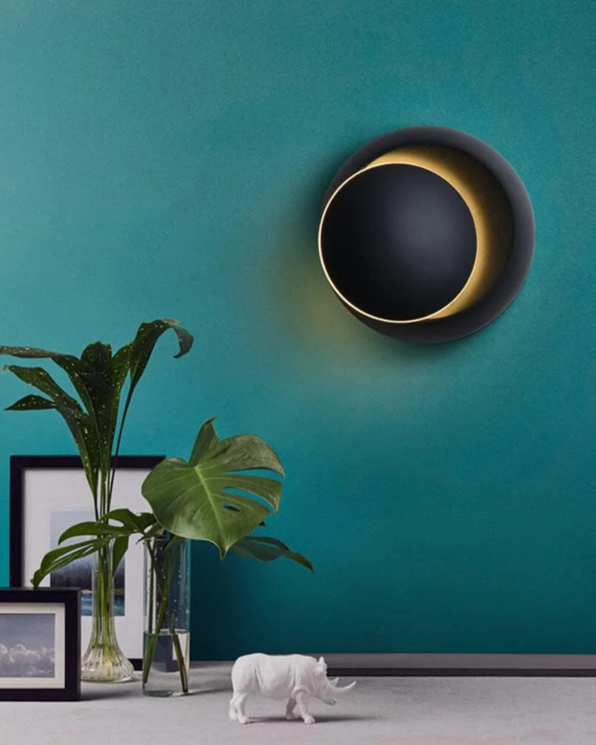 Maliben | Modern Wall Lamp With Halo Light Circle Ambient Lighting