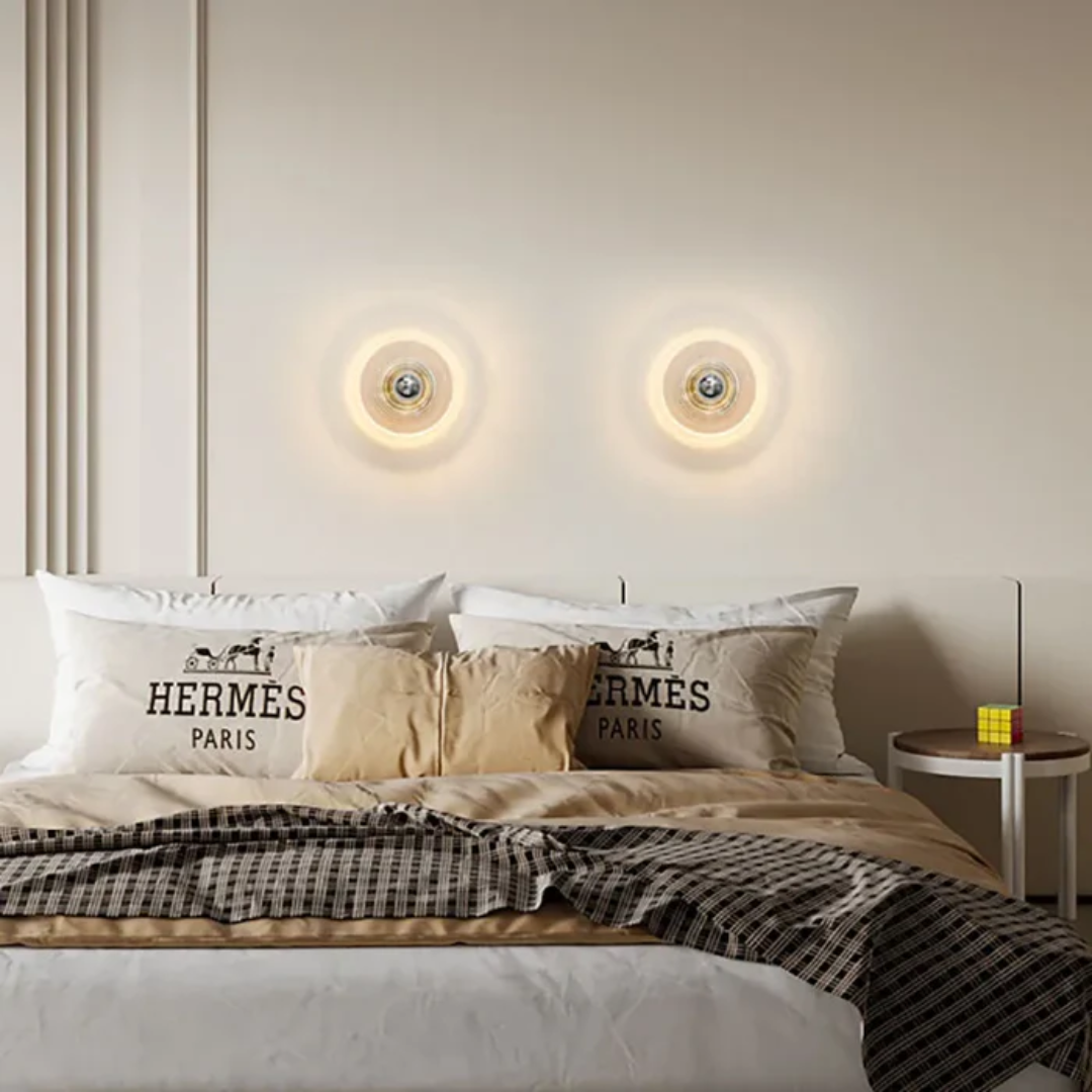 Maliben | Vintage Glass Wall Lamp