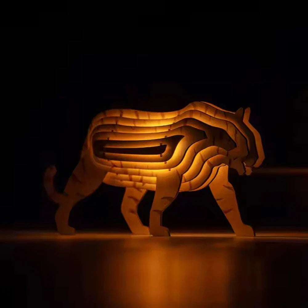 Maliben | Wildcraft Wooden Animal Light
