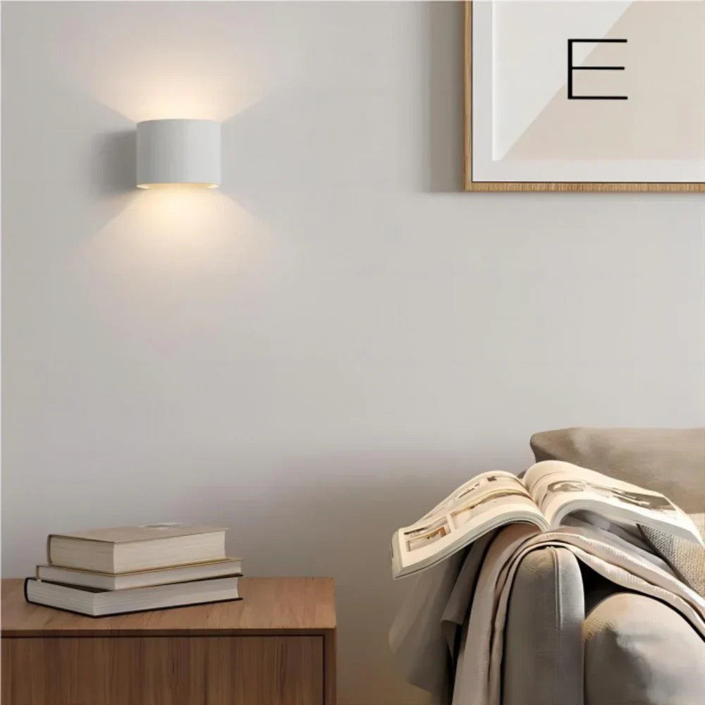 Maliben | Lumière Royale - Stylish Modern Led Cube Wall Lamp (White)