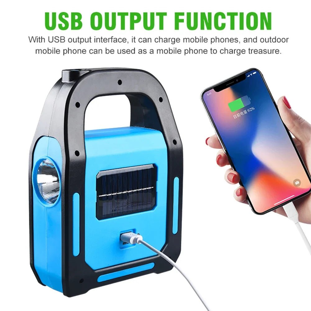 Maliben | VoltLamp - Usb Rechargeable Camping lamp - Portable Led And Emergency Charger