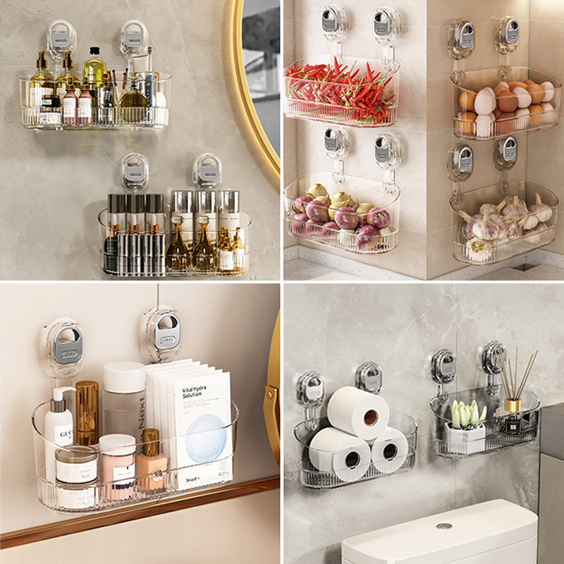 Maliben | No-Drill Bathroom Suction Cup Storage Box