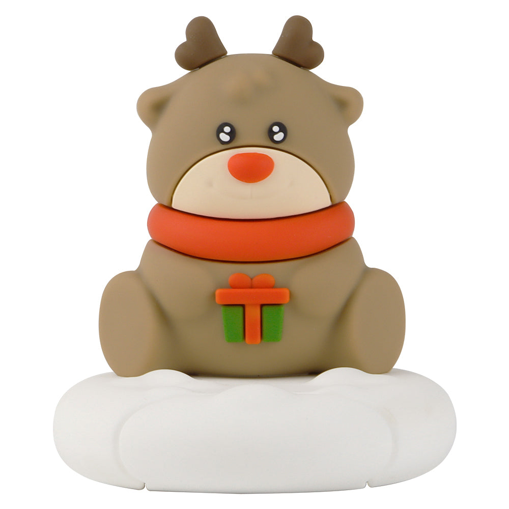 Cute Christmas Santa Snowman Desktop Phone Stand