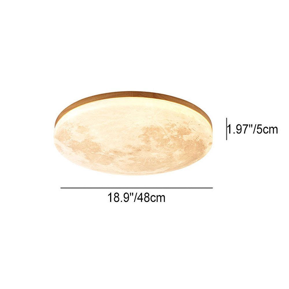 Maliben | Lunaglow - Moon Lamp Ceiling Lamp With Soft Led Lighting