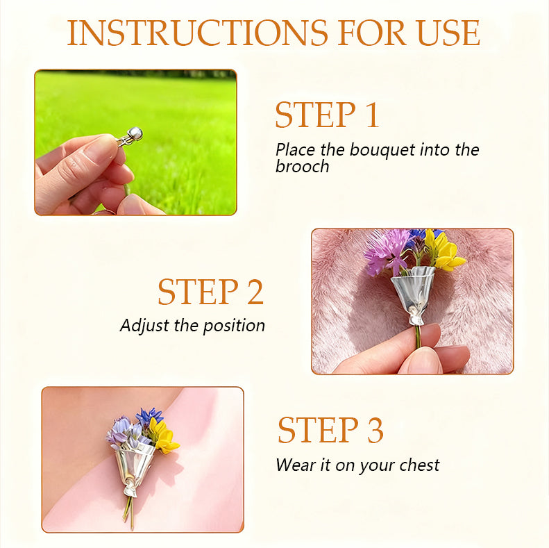 Maliben | Bouquet Brooch