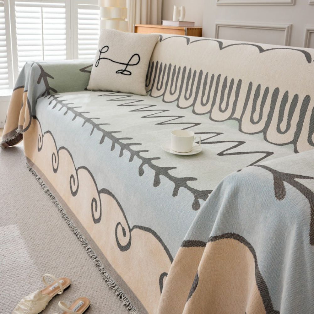 Maliben | Whispering Vines Sofa Cover