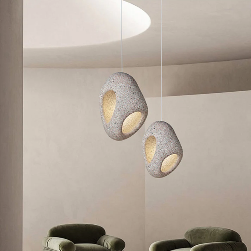 Maliben | Modern Creative Led Pendant Lamp Wabi Sabi