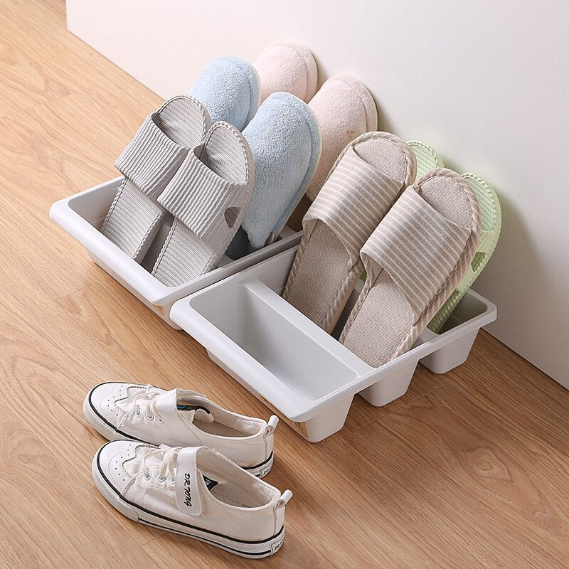 Maliben | Shoe Rack Staximo | Space-Saving & Modern | For 6 Pairs Of Shoes | Pp Plastic With Matte Surface