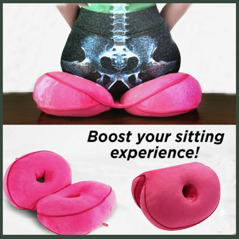 Maliben | Orthositz Cushion | Ergonomic & Pressure Relief | Memory Foam | Removable Cover