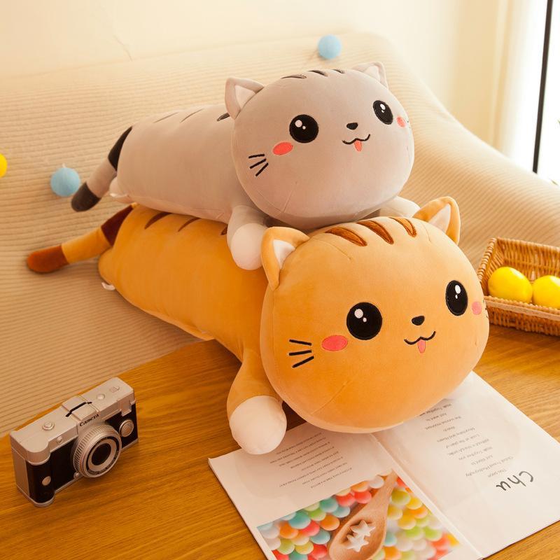 Maliben | Big Cat Cuddle Pillow | Cute Comfort - Soft And High-Quality Plush Kitten Toy