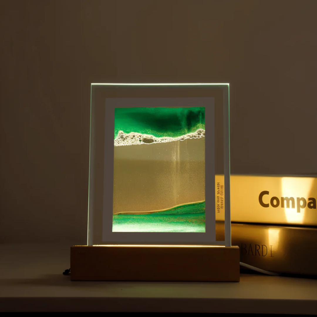 Maliben | Moving Quicksand Led Table Lamp