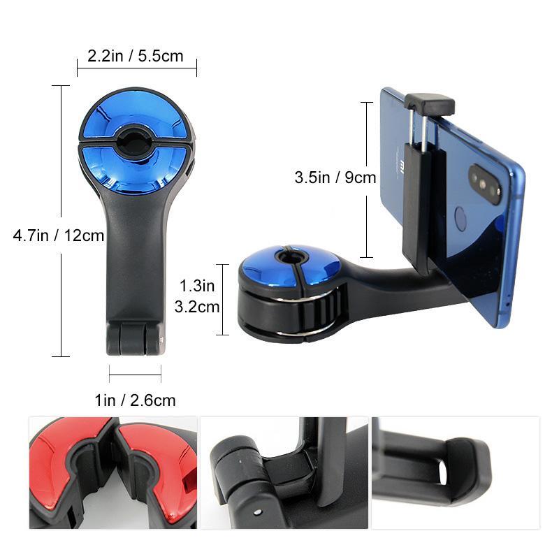 Maliben | Hook For Car Seats With Phone Holder