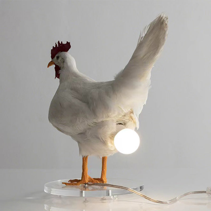 Maliben | Creative Chicken And Duck Shape Decorative Table Lamp