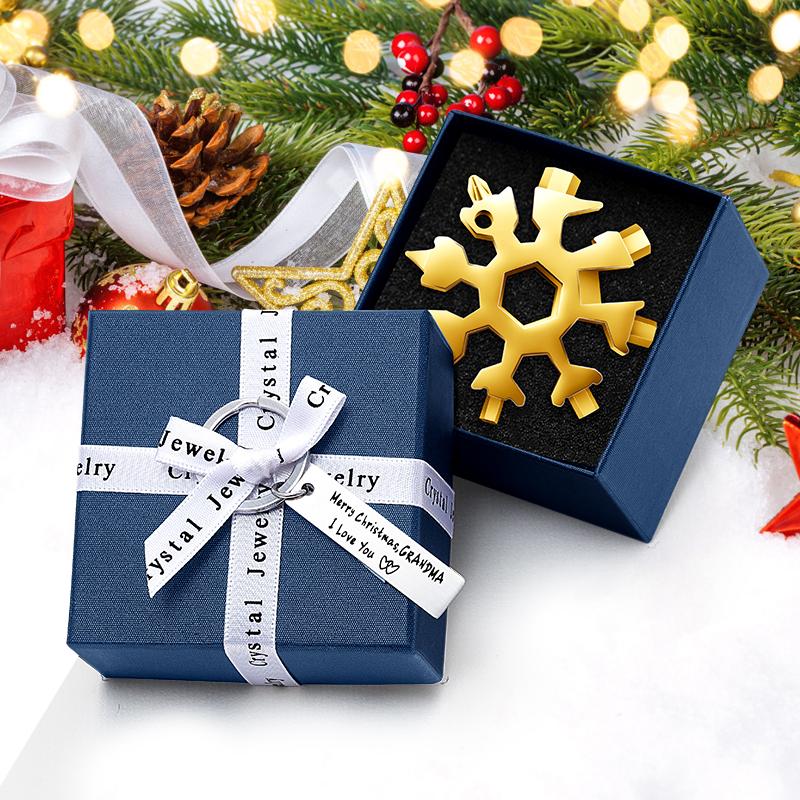 Maliben | š„Saker 18-In-1 Stainless Steel Snowflake Multitool