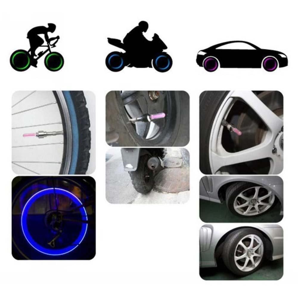 Maliben | Premium Led Valve Caps For Wheels (2 Pcs)