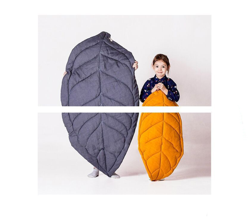 Maliben | Baby Play Mat – Leaf Shape, Soft & Comfortable