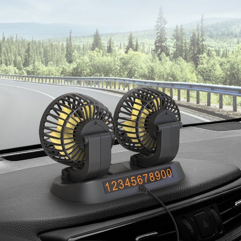 MAliben | Car Fan - Enjoy a Cool Breeze While You Drive!