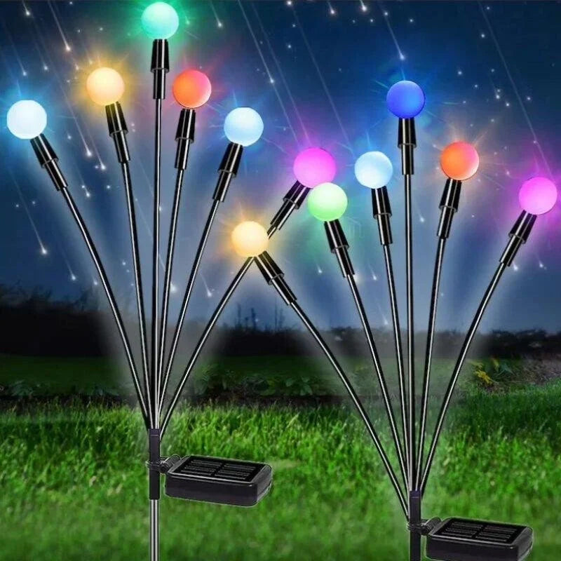 Maliben | Solar Garden Led Firefly Plug Light