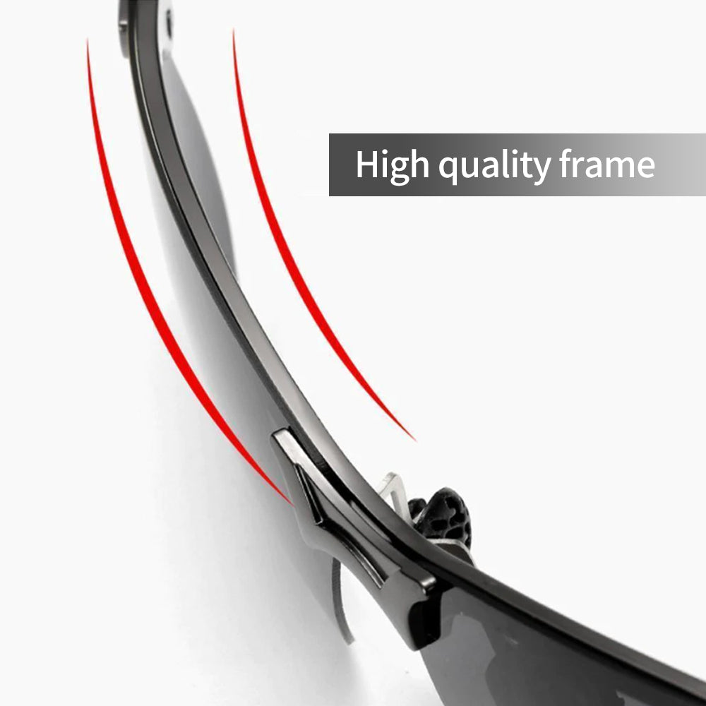 Maliben | Photochromatic Sunglasses With Anti-Glare Polarized Lenses