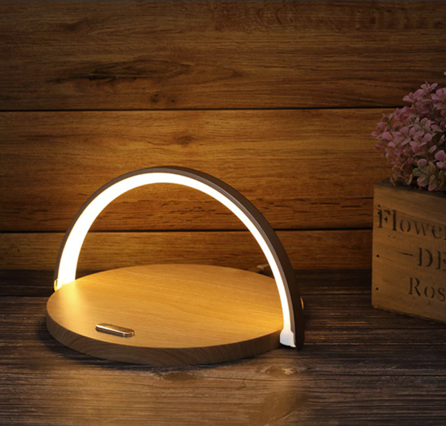 Maliben | Bowlight Design | Atmospheric 3-In-1 Night Light With Wireless Charging
