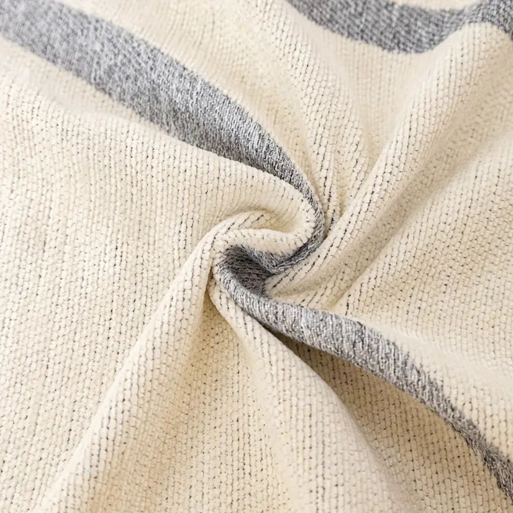 Maliben | Wave Lines Chenille Sofa Covers