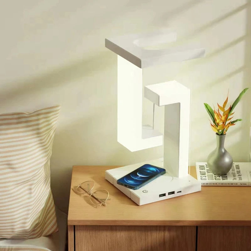 Maliben Wireless Charger - GlowCharge - Fast Charging - Magical Atmosphere in the Room