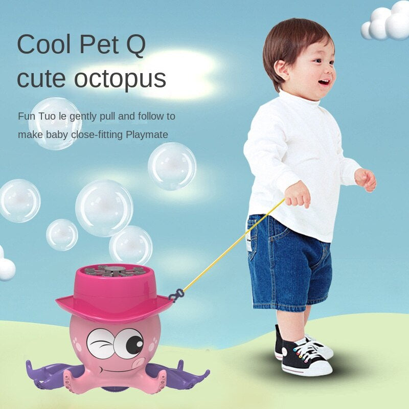 Maliben | Octopus Automatic Bubble Blower Machine Toy