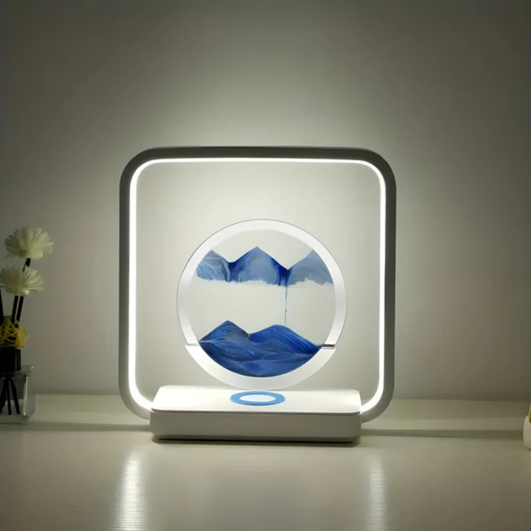 Maliben | 3d Led Night Light With Sand Stream