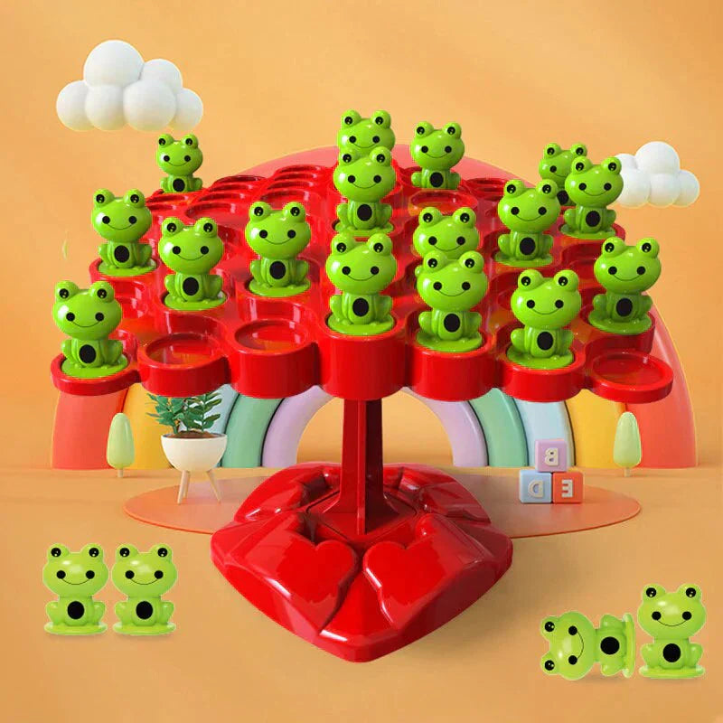 Maliben | Frog Tree Balance Game – Learn Math And Balance Playfully