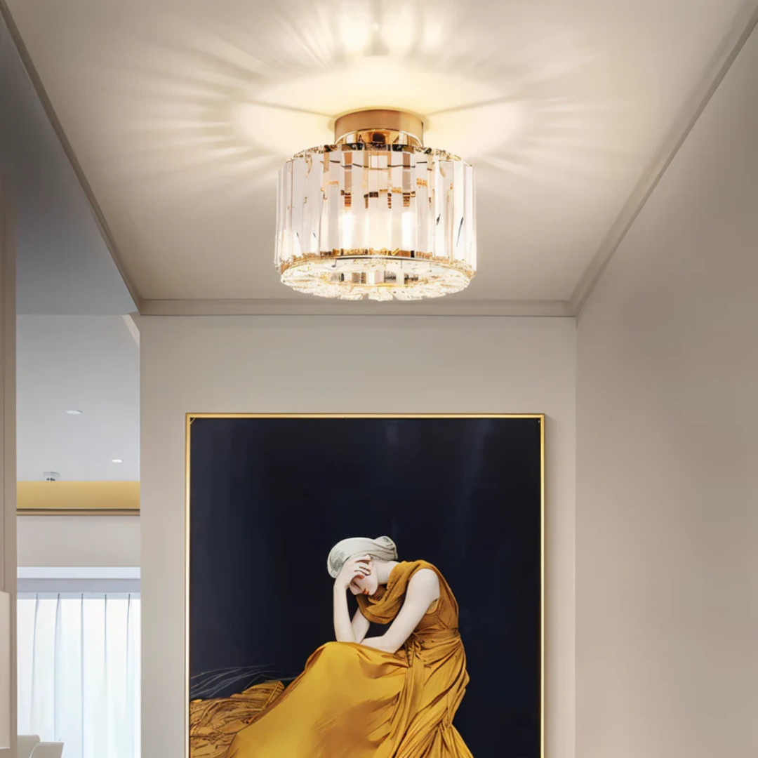 Maliben | Luxury Crystal Ceiling Lamp | Radiant Ceiling Lighting