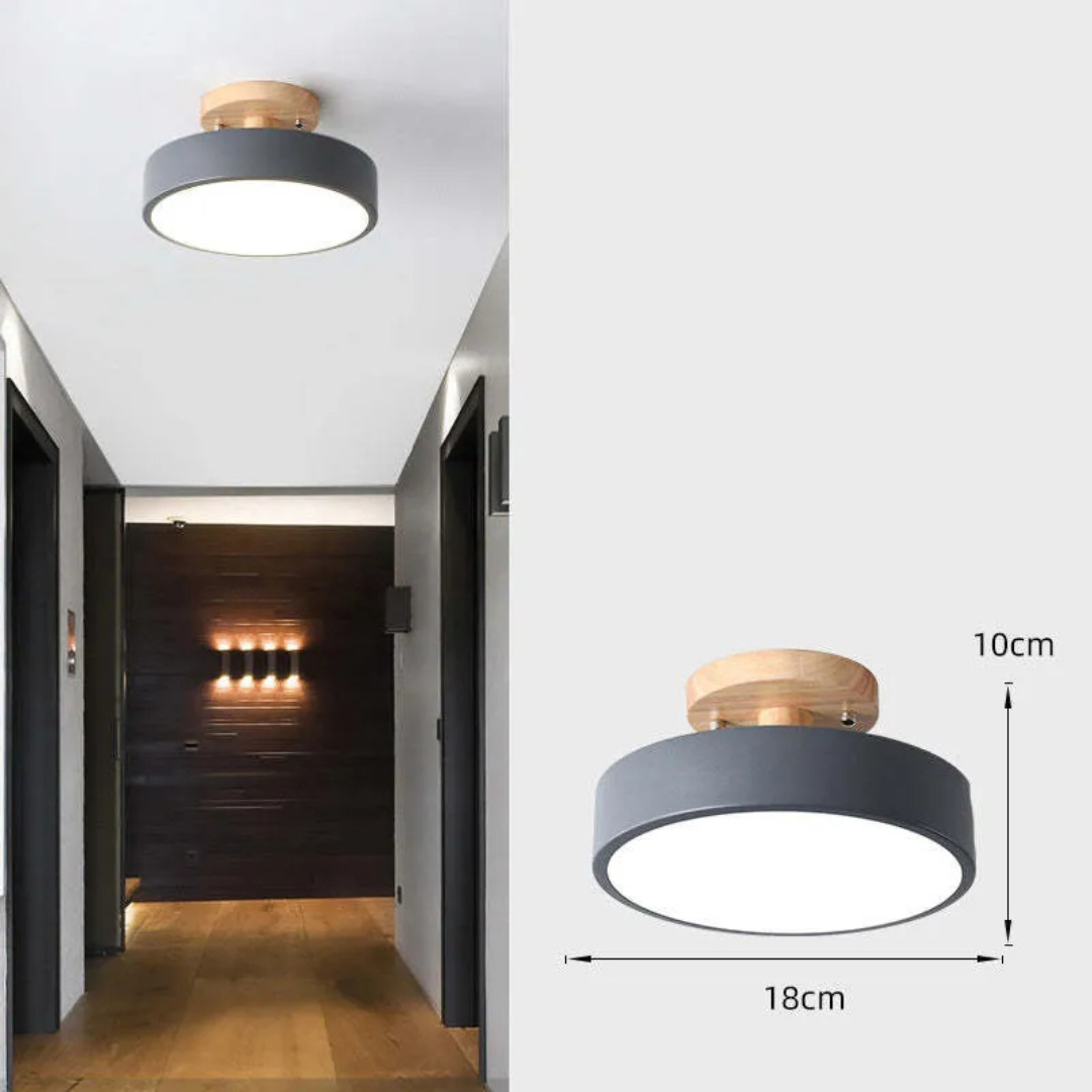Maliben | Wooden Led Ceiling Lamp
