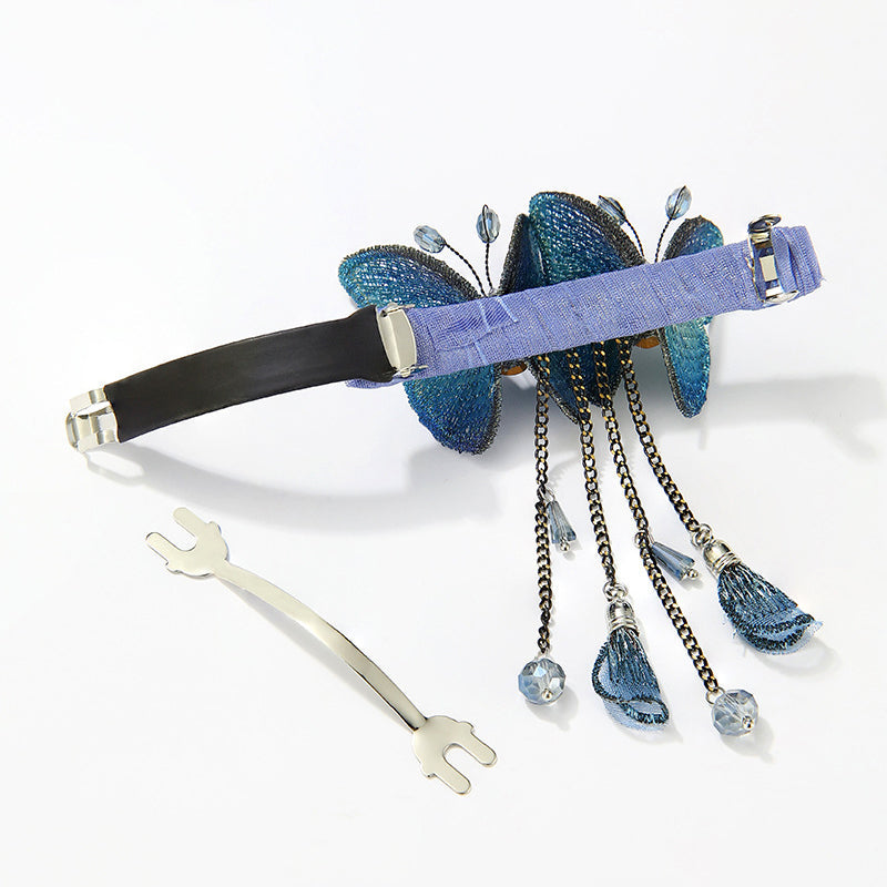 Maliben | Dreamy Butterfly Hair Clip With Fringes