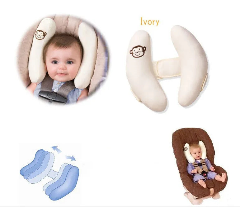 Maliben | Children's Neck Pillow For Car Seat – Soft Headrest Pillow For Babies
