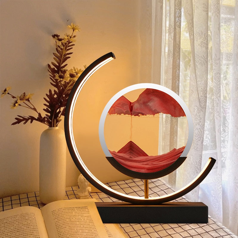Maliben | 3d Sand Shell Table Lamp - Abyss