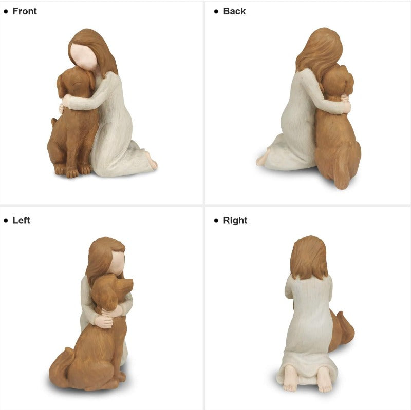Maliben | Dog Angel Figurines